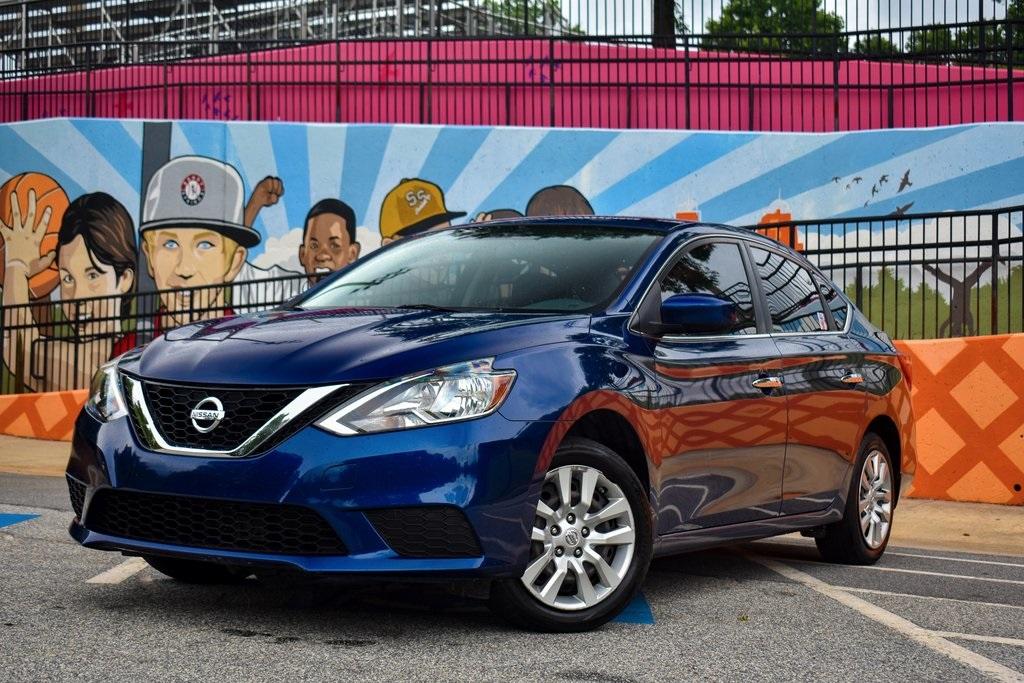 2016 blue nissan sentra